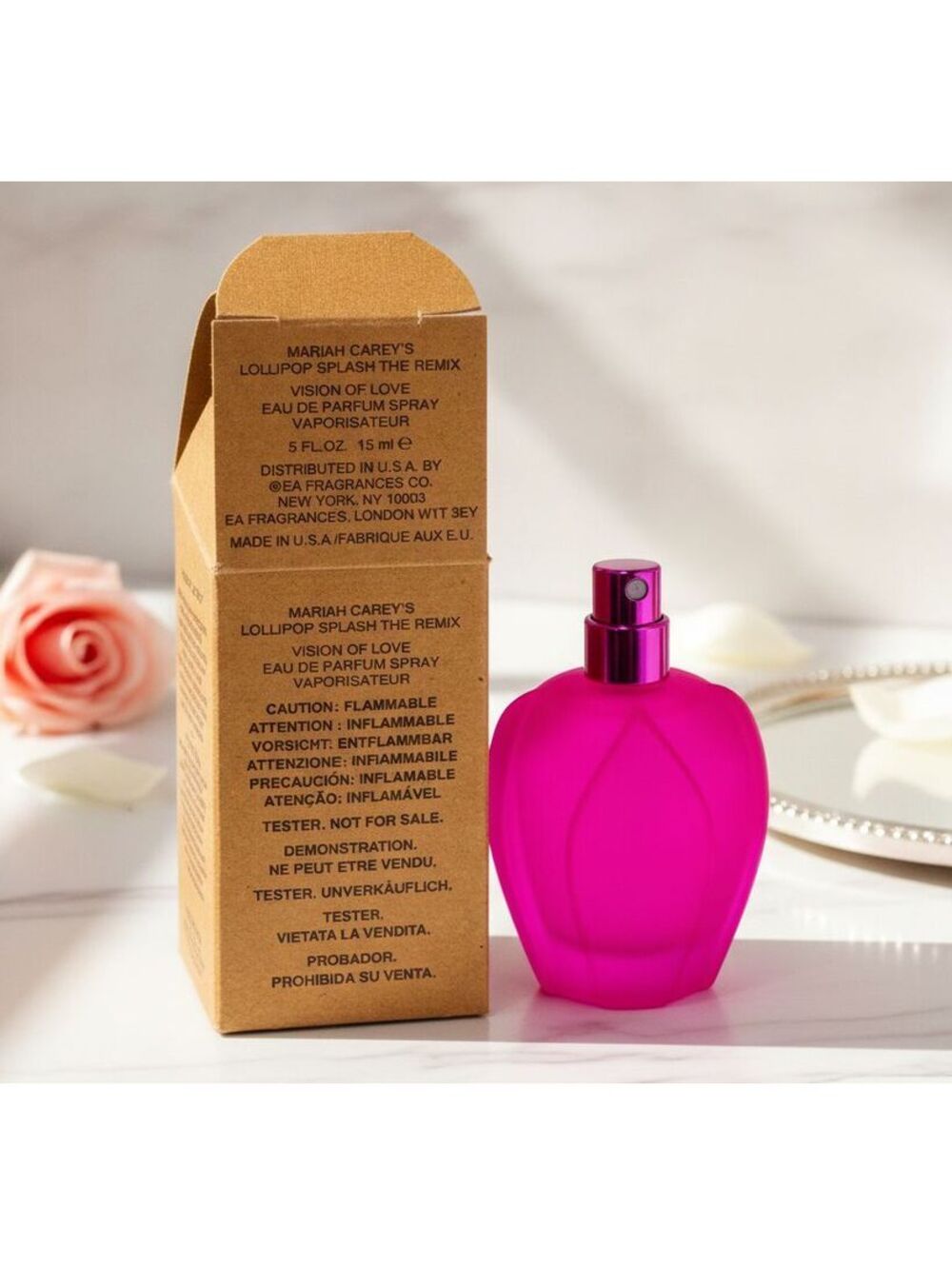 Mariah Carey's Lollipop Splash The Remix Vision of Love Eau de Parfum Spray 15ml